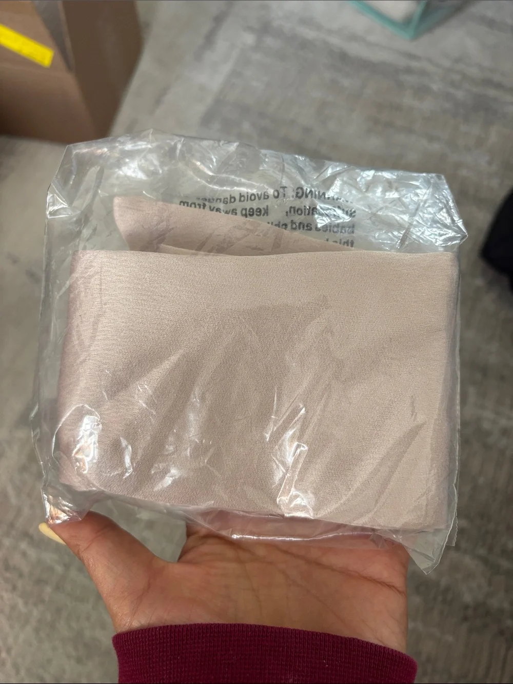Neutral Nude Seamless Lined Bandeau Top - Picture 1 of 1
